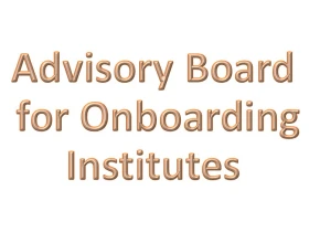 Advisory Board for Onboarding Institutes